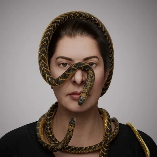 Portrait with Snakes #493