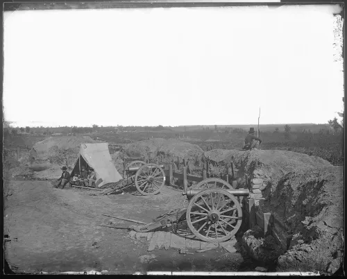 Fortifications in front of Atlanta, Ga., 1864  #467