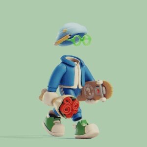Invisible Friends 3D #1669