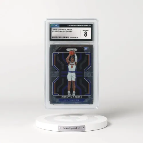 2021 Panini Prizm #285 Quentin Grimes (CGC 8 NM-MT)
