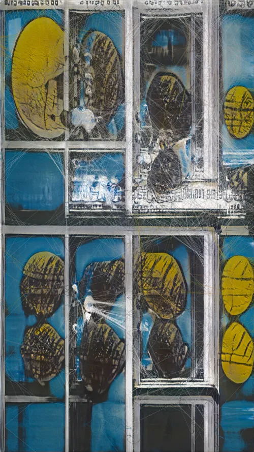 Unsupervised — Burned — Machine Hallucinations — MoMA Dreams #21