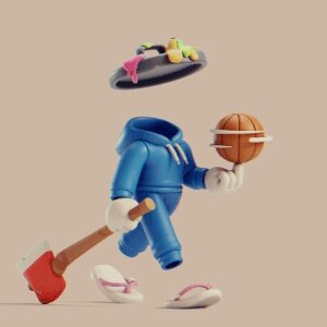 Invisible Friends 3D #2044