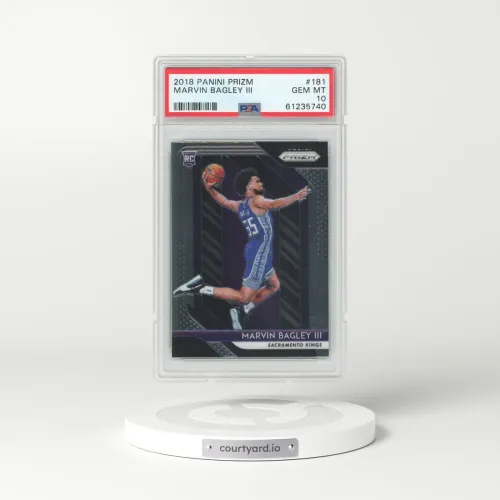 2018 Panini Prizm #181 Marvin Bagley III (PSA 10 GEM MINT)