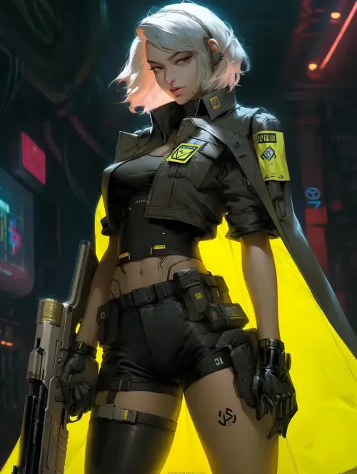 Cyberpunk Waifu #920