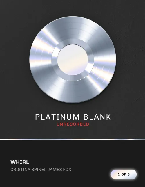 Whirl Platinum Blank #2280000