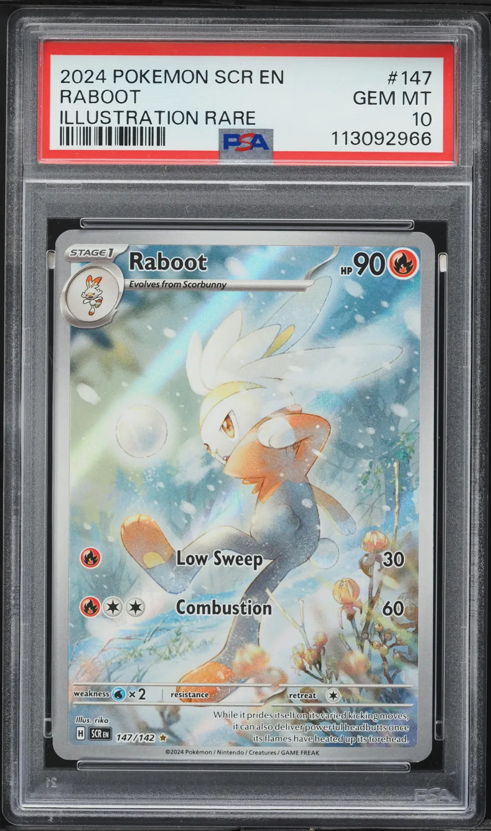 2024 #147 Raboot PSA 10 Scr EN-S