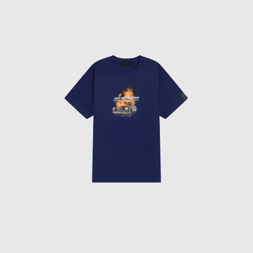 THE INFORMANT GRAPHIC HEAVYWEIGHT TEE (SAPPHIRE) #185