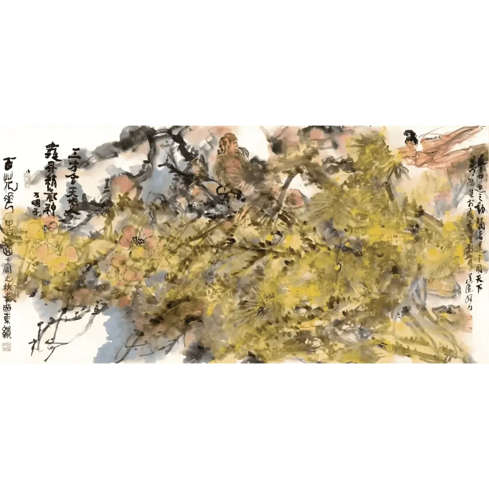 百花富贵图 #11