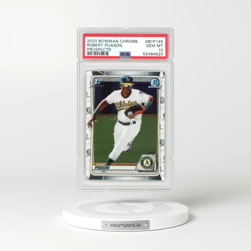 2020 Bowman Chrome Prospects #BCP145 Robert Puason (PSA 10 GEM MINT)