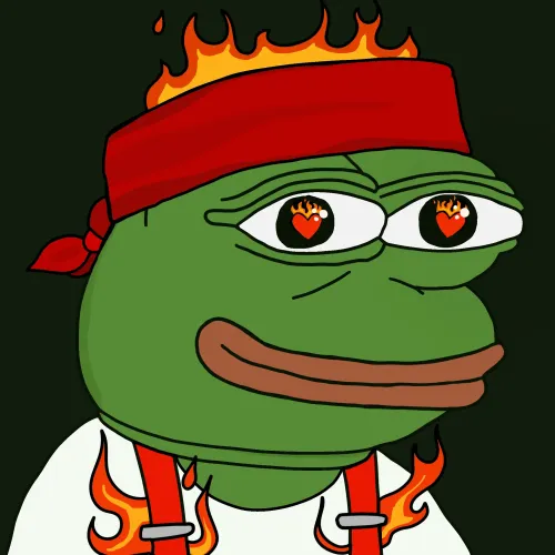 Pepe On Fire #512