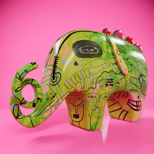 Miloverso Elephant #0373