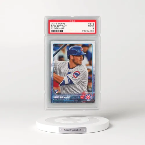 2015 Topps #616 Kris Bryant - Close-Up (PSA 9 MINT)