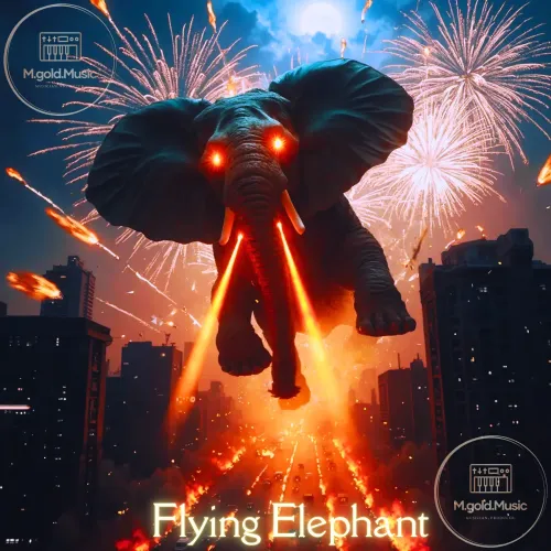 Flying Elephant #012