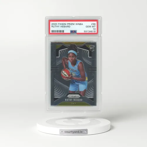 2020 Panini Prizm WNBA #96 Ruthy Hebard (PSA 10 GEM MINT)