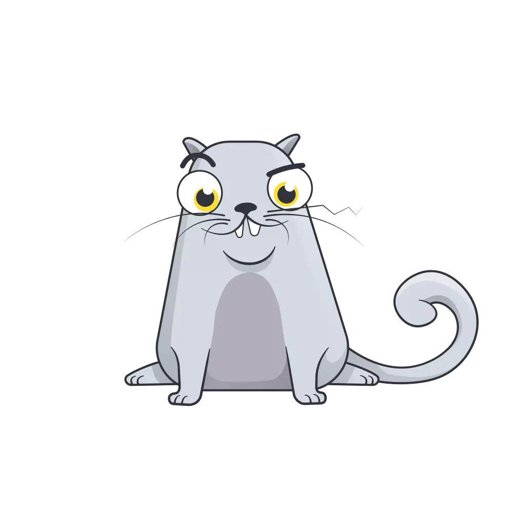 Grey Cat  #225169