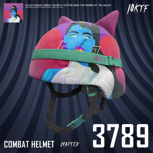 Galaxy Combat Helmet #3789