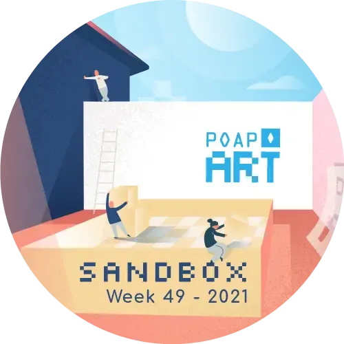 POAP.art Sandbox Weekly Canvas - Week 49 2021 #3037207