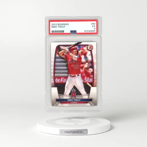 2023 Bowman #89 Mike Trout (PSA 5 EX)