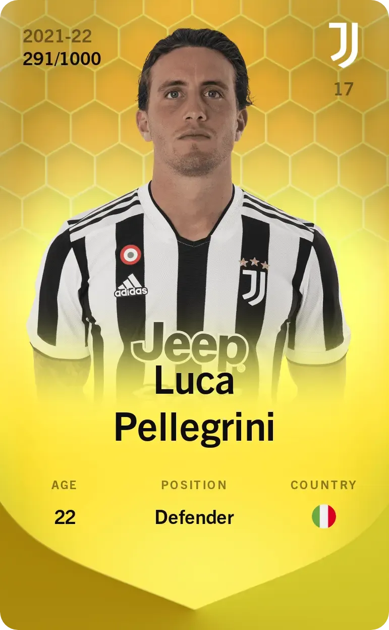 Luca Pellegrini 2021-22 • Limited 291/1000