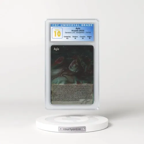 2022 Kryptik Genesis Lore - Kicks - #74/100 Ayla (CGC 10 PRISTINE)