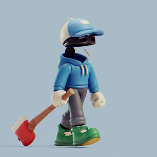 Invisible Friends 3D #2668