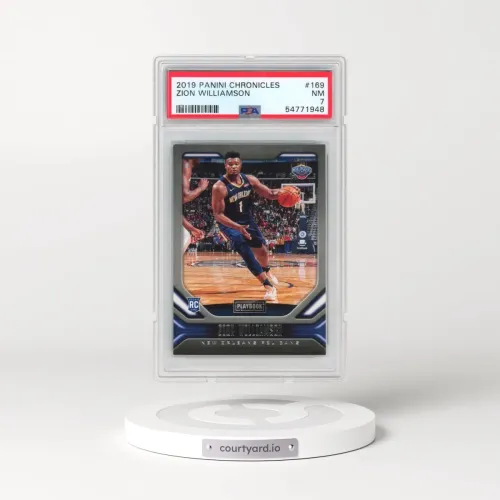 2019 Panini Chronicles #169 Zion Williamson (PSA 7 NM)
