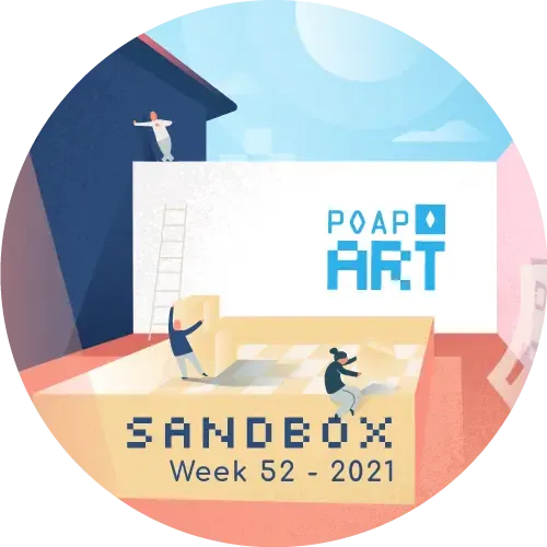 POAP.art Sandbox Weekly Canvas - Week 52 2021 #3329473