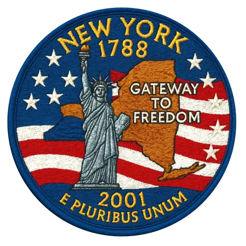 11/56 New York State Quarter Patch #11