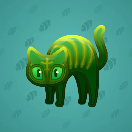 Scared Cat #17191