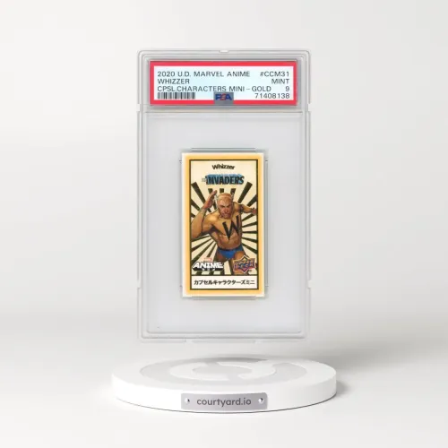 2020 Upper Deck Marvel Anime Capsule Characters Mini #CCM31 Whizzer - Gold (PSA 9 MINT)