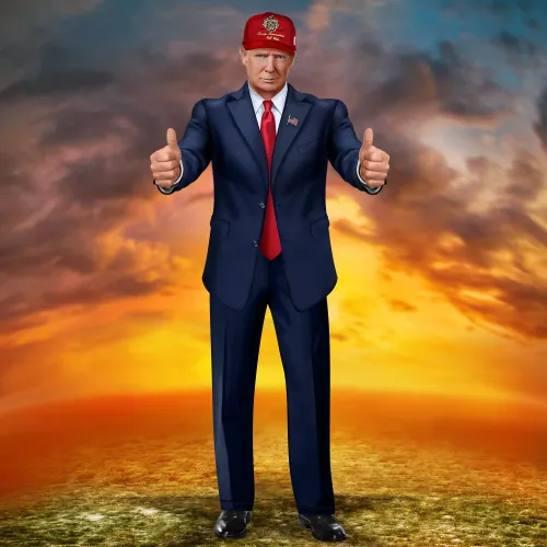 Trump Digital Trading Card #13366