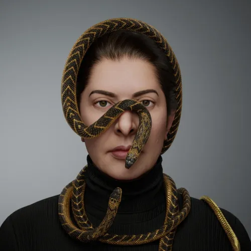 Portrait with Snakes #291