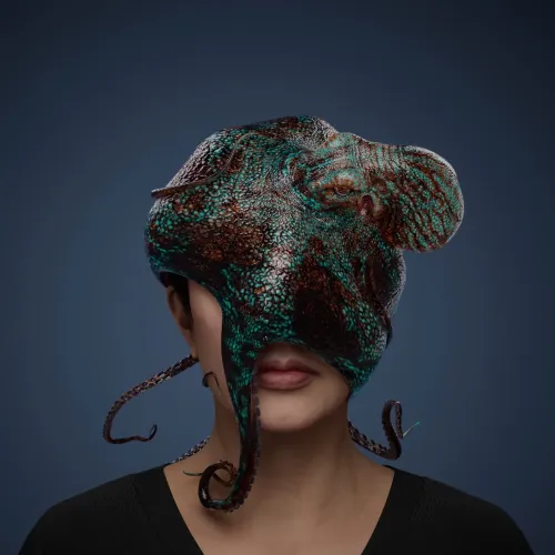 Portrait with Octopus #433