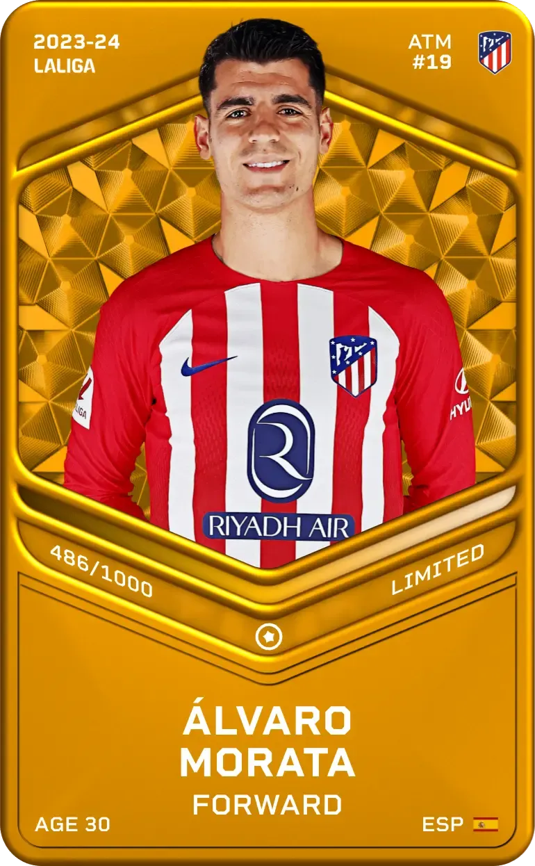 Álvaro Morata 2023-24 • Limited 486/1000