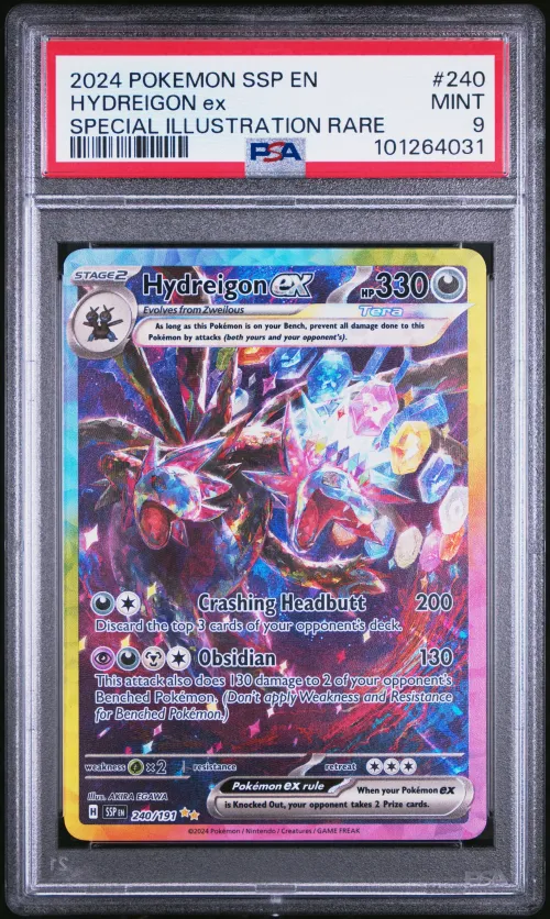 2024 #240 Hydreigon EX PSA 9 Ssp