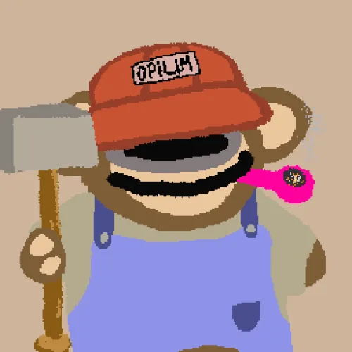 Bitcoin Puppet ＃9265 （＃53156881）