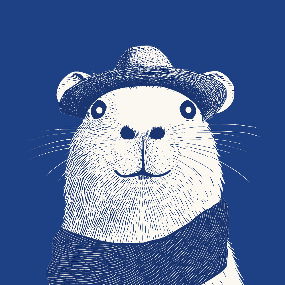 Zoolini - Capybara #1135