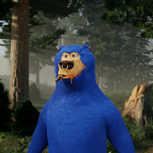 Blue Baloo  #1170