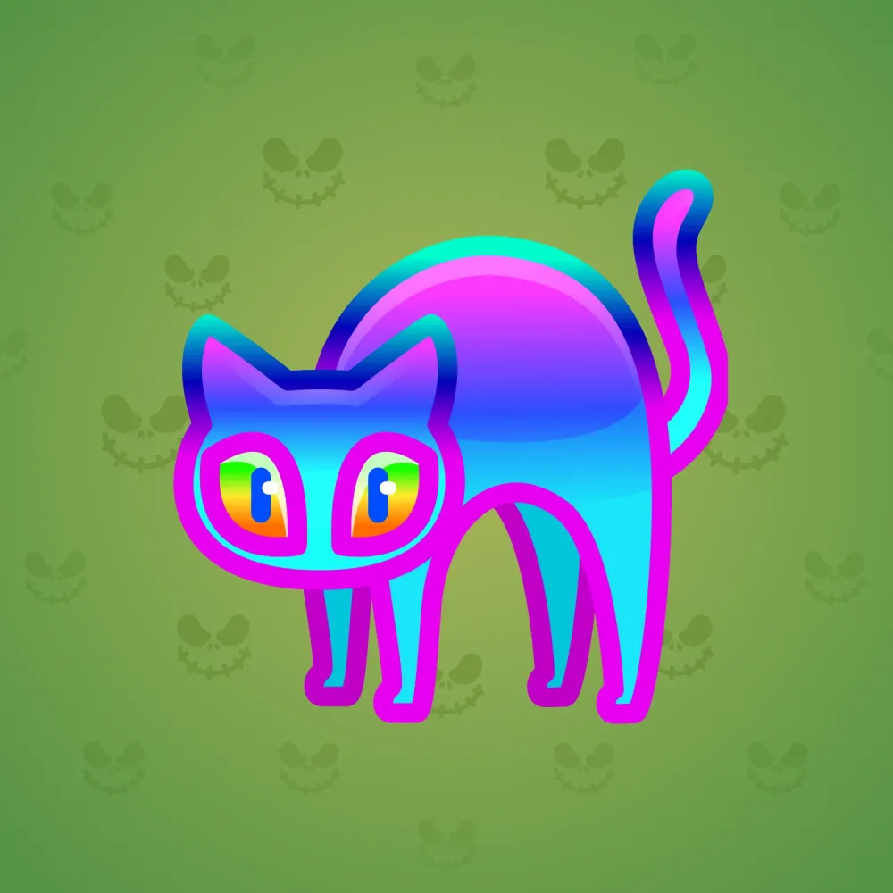 Scared Cat #12322