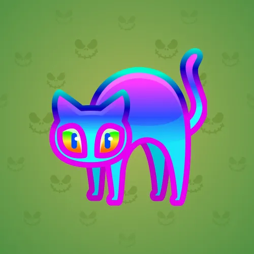Scared Cat #12322