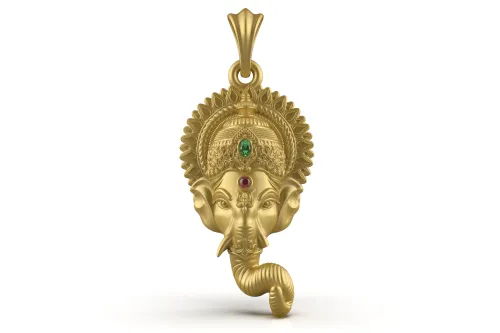 Ganesh Face Pendant NFTs- 012 #3
