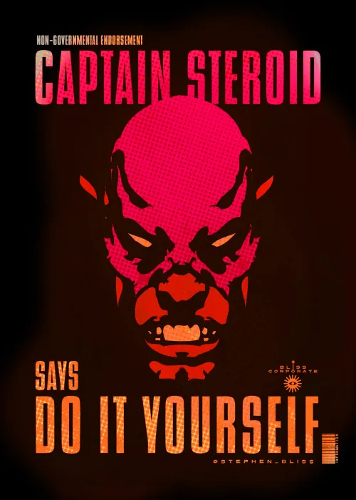 Cpt. Steroid Info Poster