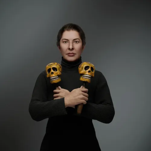 Portrait with Maracas #477