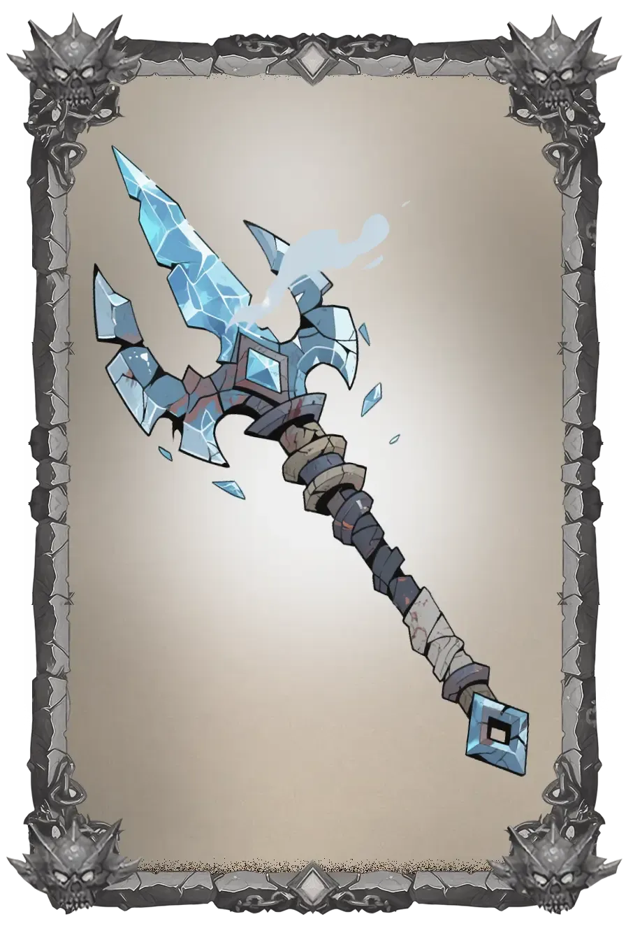 Breath of Winter Halberd #10502
