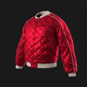Azuki Twin Tigers Jacket - Red Side #2