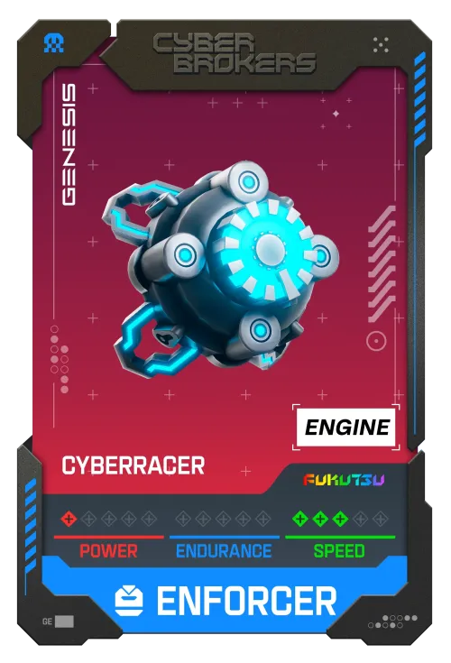CyberRacer Enforcer Engine #19474