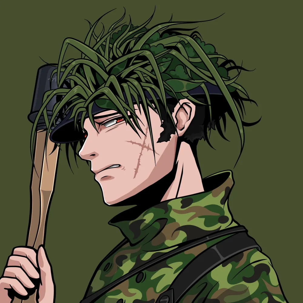 Male Atama WW2 #1404