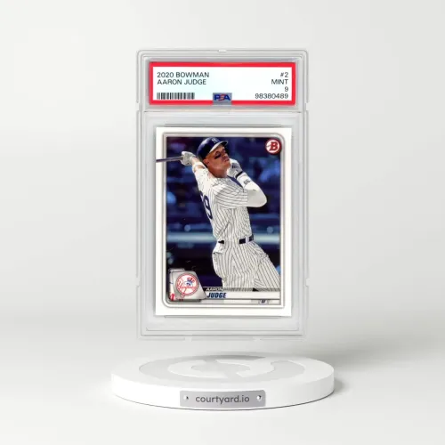 2020 Bowman #2 Aaron Judge (PSA 9 MINT)