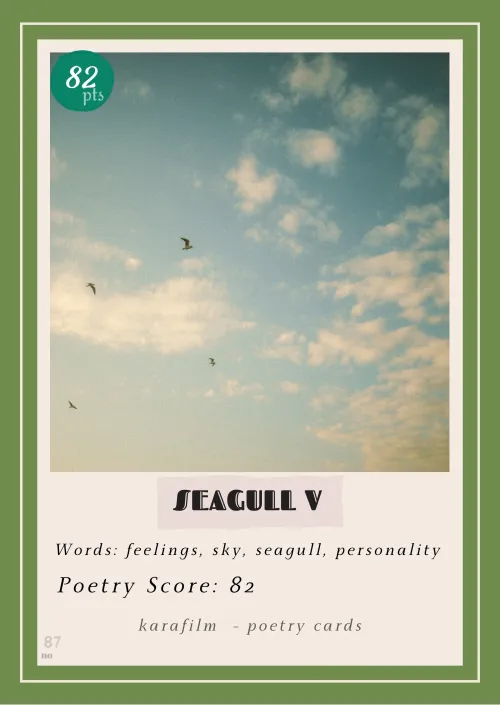 POETRY CARDS 87 / 3