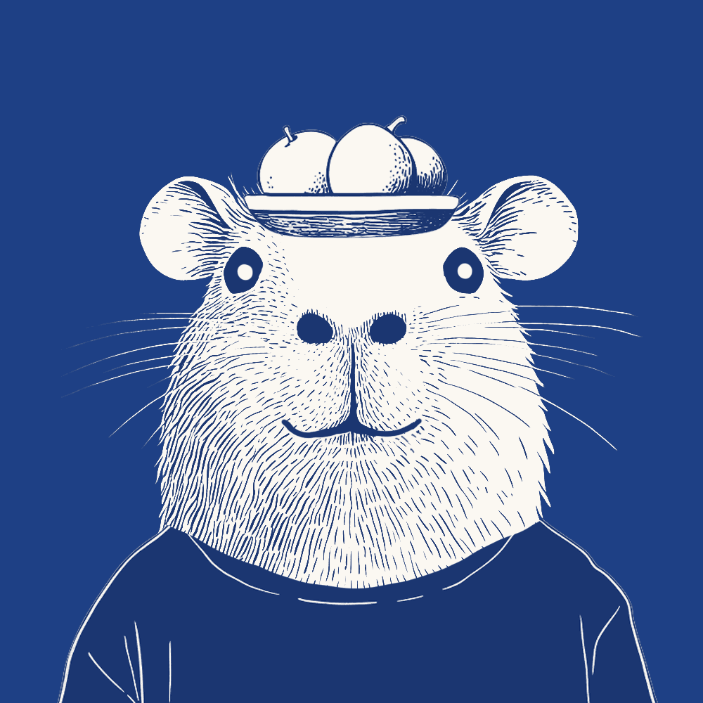 Zoolini - Capybara #9506